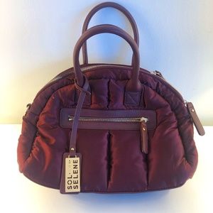 Sol and Selene Flying High Mini Crossbody Burgundy